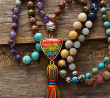 Charger l&#39;image dans la galerie, Collier Mala 7 Chakras